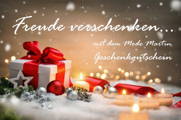 Gutschein online bestellen | © Mode Martin Gutschein online bestellen | © Mode Martin